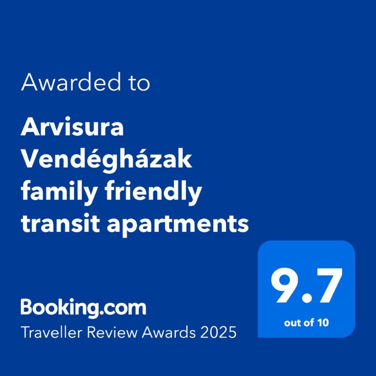 Apartment Arvisura Vendeghazak Family Friendly Transit